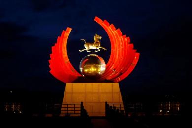 中国原子城景观亮化工程